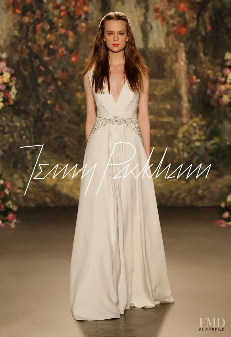 Alisha Judge featured in  the Jenny Packham Bridal Collection fashion show for Spring/Summer 2016
