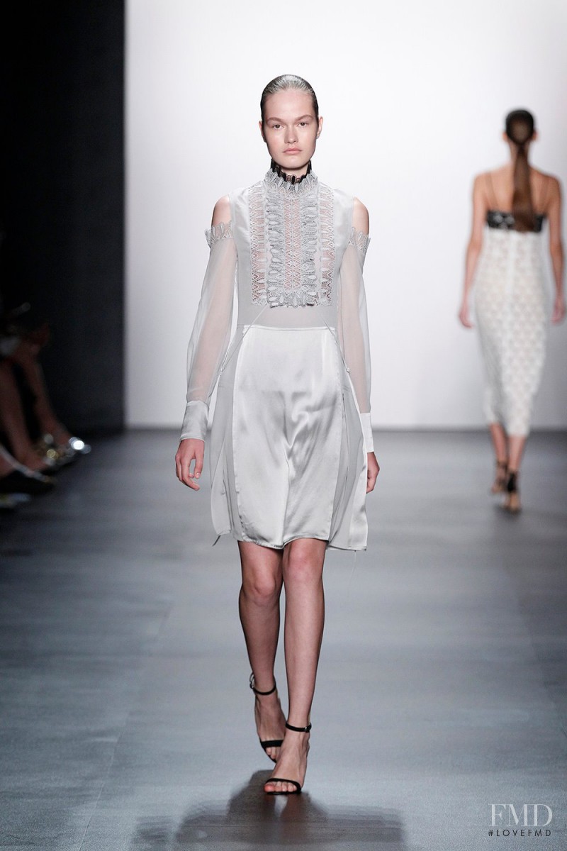 Dasha Maletina featured in  the Yigal Azrouel fashion show for Spring/Summer 2016