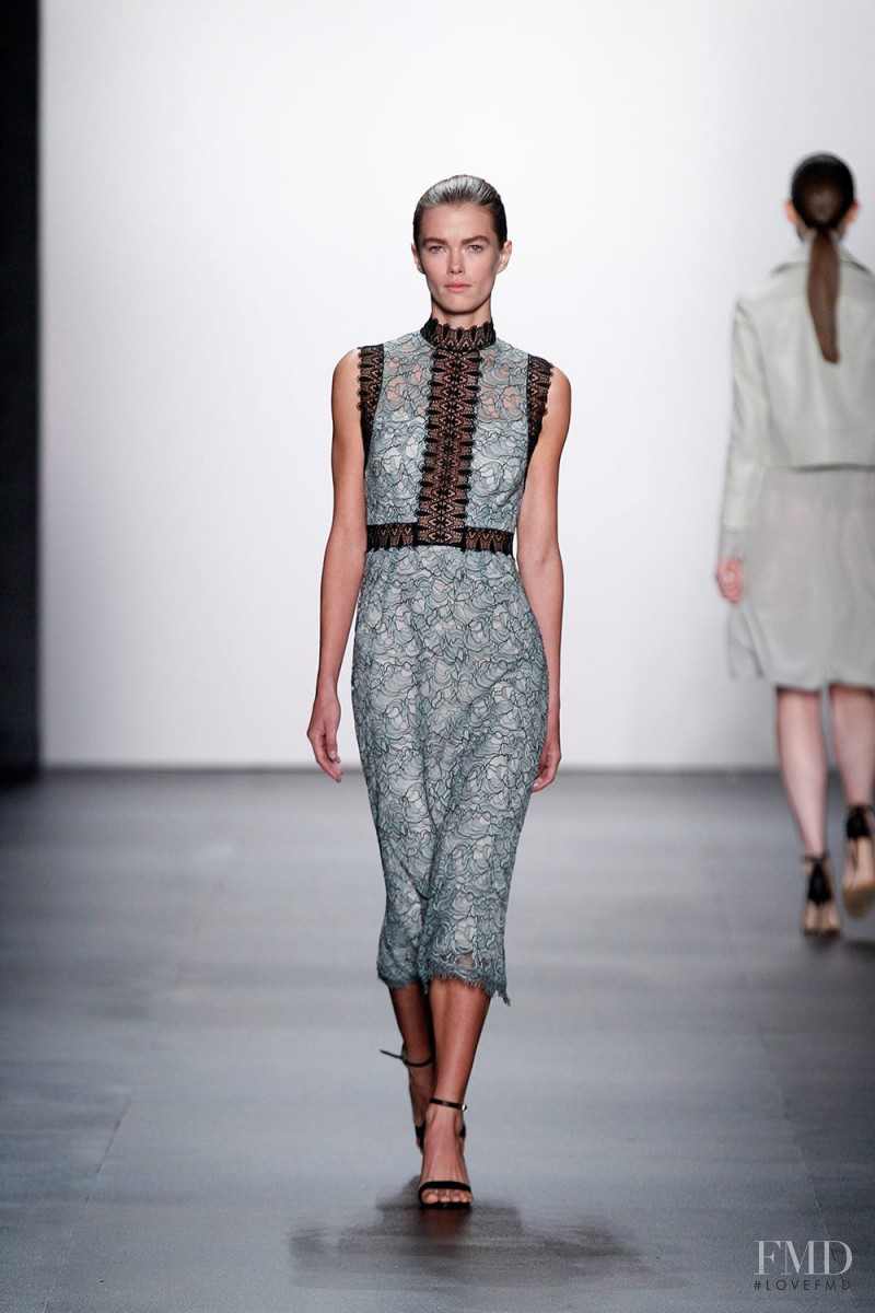 Mathilde Brandi featured in  the Yigal Azrouel fashion show for Spring/Summer 2016