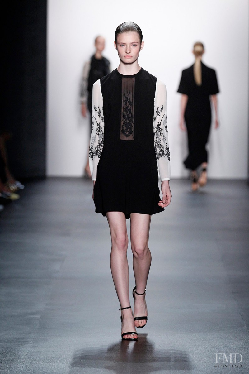 Sophia Skloss featured in  the Yigal Azrouel fashion show for Spring/Summer 2016