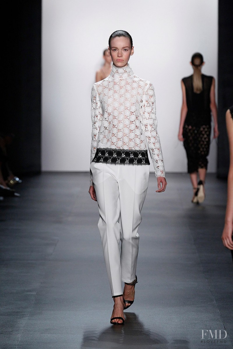 Shannon Keenan featured in  the Yigal Azrouel fashion show for Spring/Summer 2016