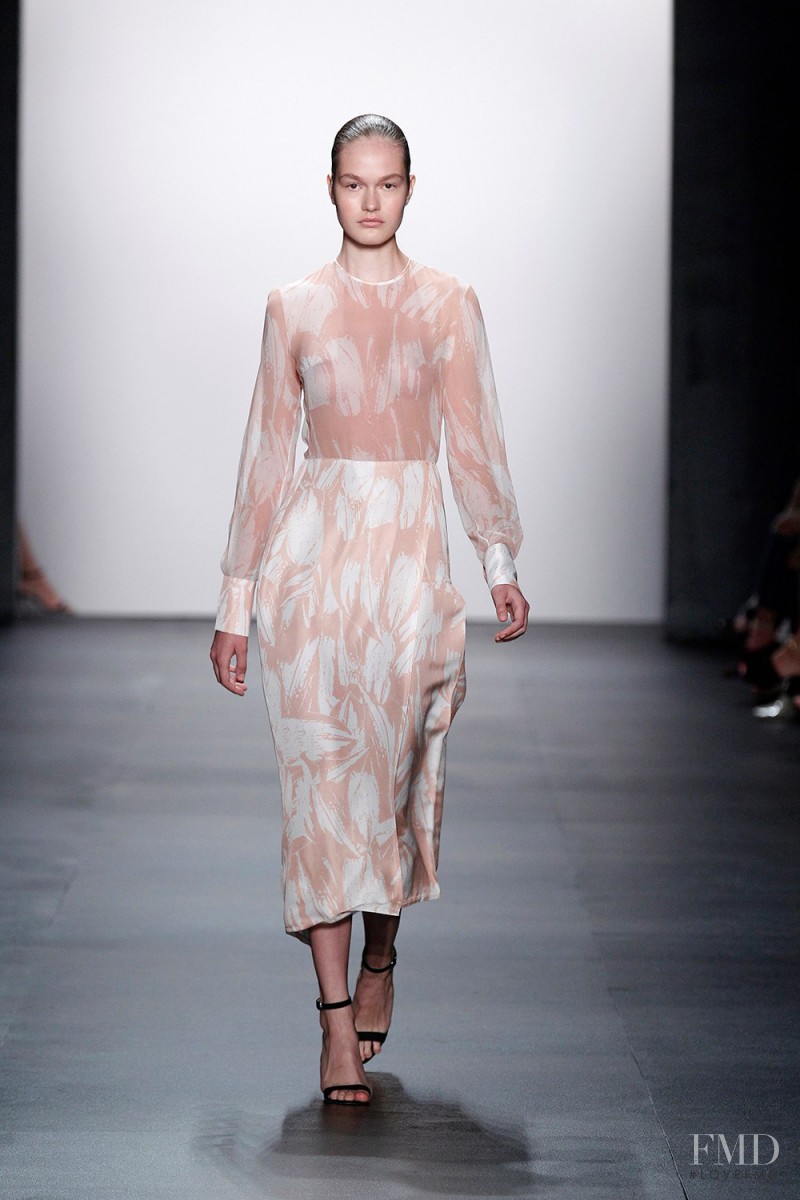 Dasha Maletina featured in  the Yigal Azrouel fashion show for Spring/Summer 2016