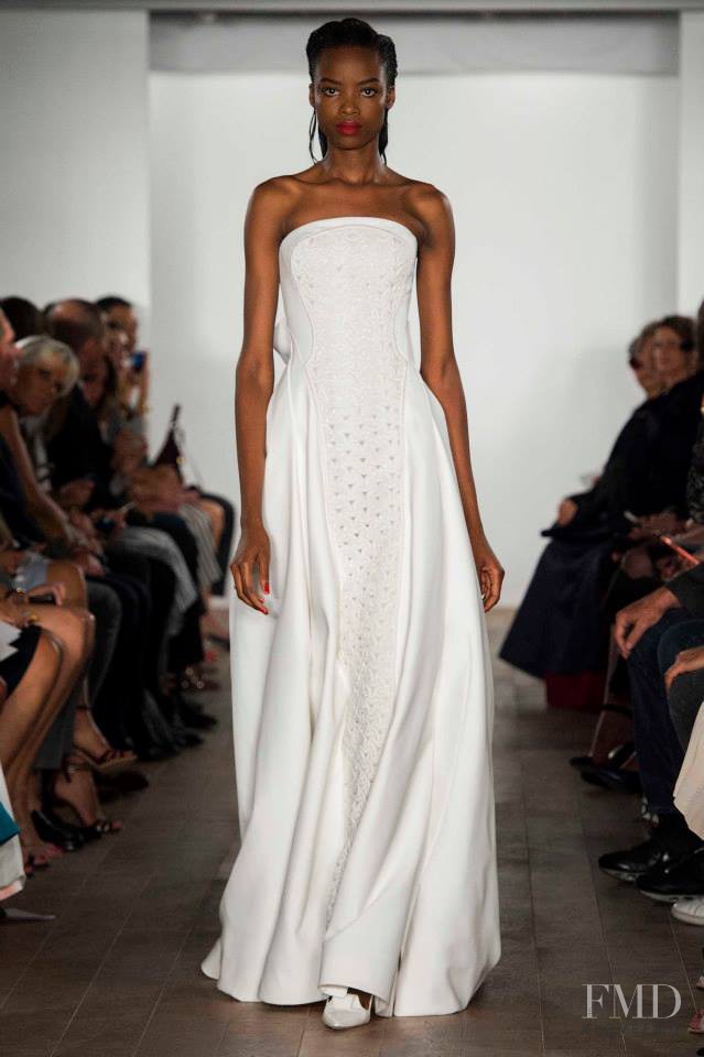 Zac Posen fashion show for Spring/Summer 2015