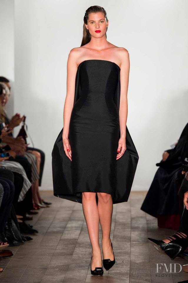 Zac Posen fashion show for Spring/Summer 2015