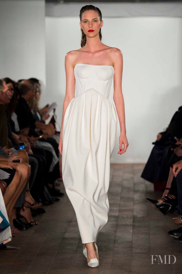 Zac Posen fashion show for Spring/Summer 2015