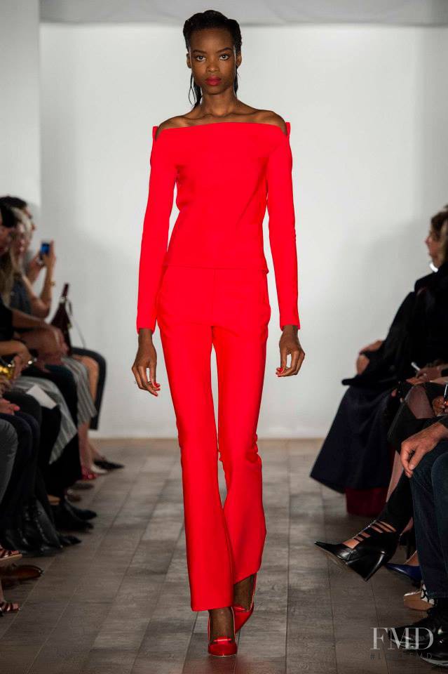 Zac Posen fashion show for Spring/Summer 2015