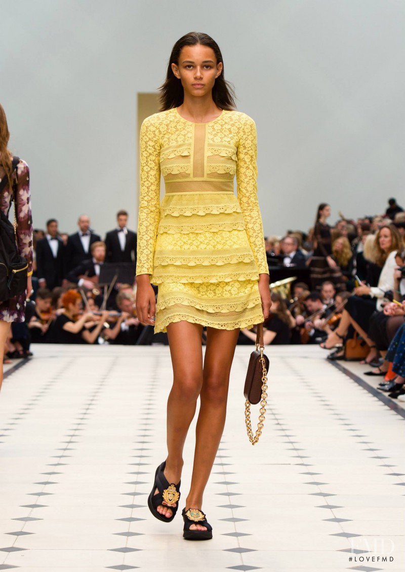 Burberry Prorsum fashion show for Spring/Summer 2016