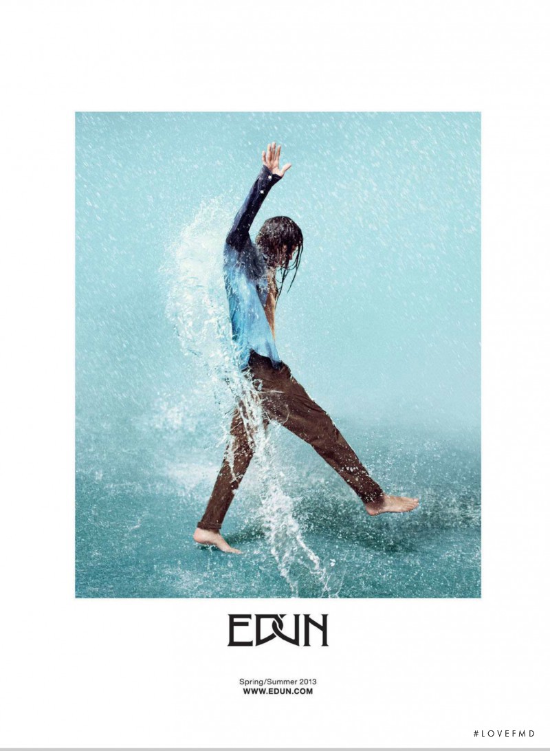 EDUN advertisement for Spring/Summer 2013