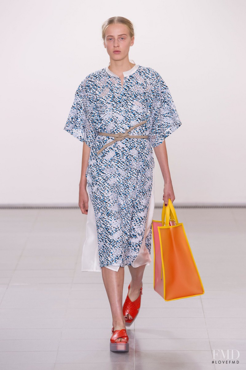 Anine Van Velzen featured in  the Paul Smith fashion show for Spring/Summer 2016