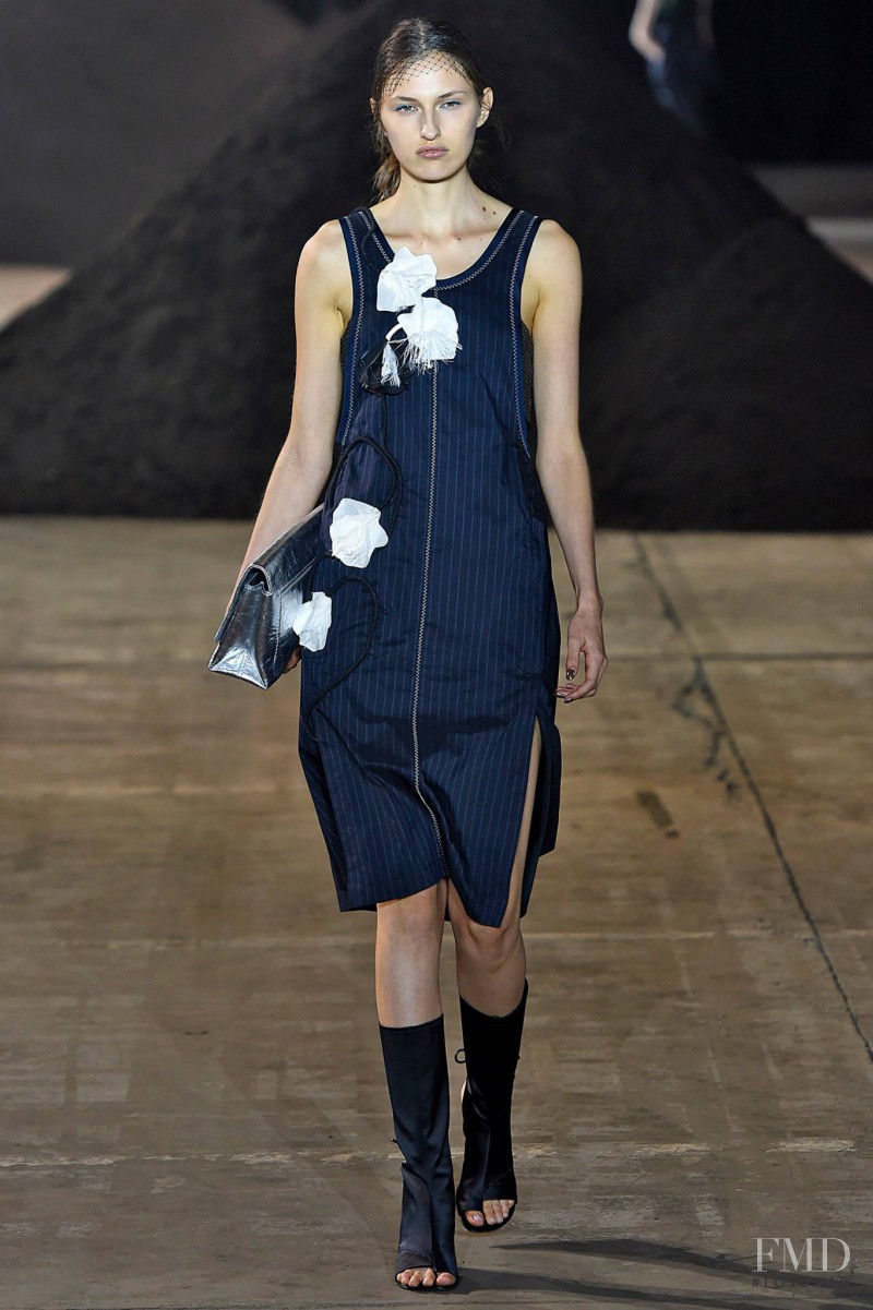 Zoe Huxford featured in  the 3.1 Phillip Lim fashion show for Spring/Summer 2016