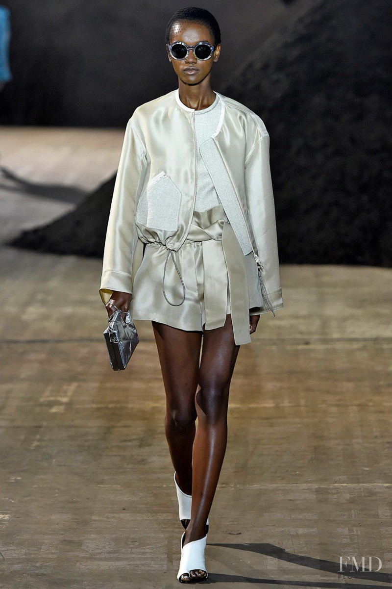 Herieth Paul featured in  the 3.1 Phillip Lim fashion show for Spring/Summer 2016