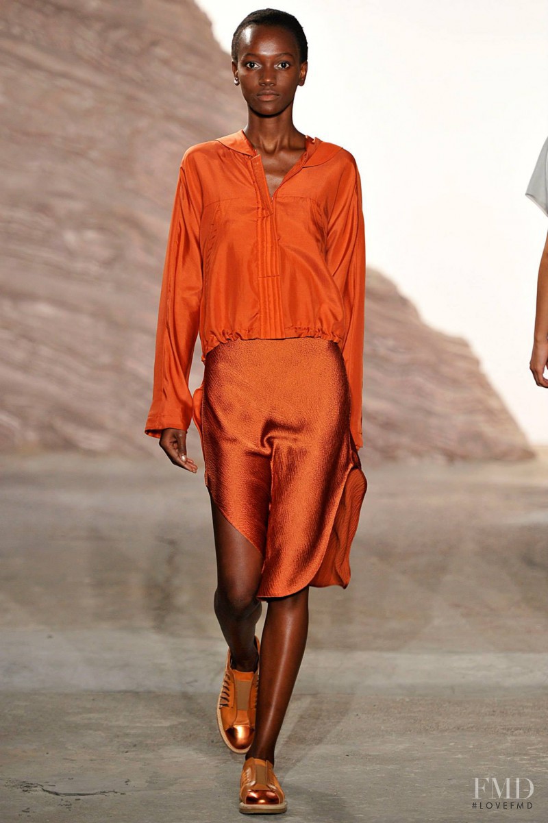 Herieth Paul featured in  the Maiyet fashion show for Spring/Summer 2016