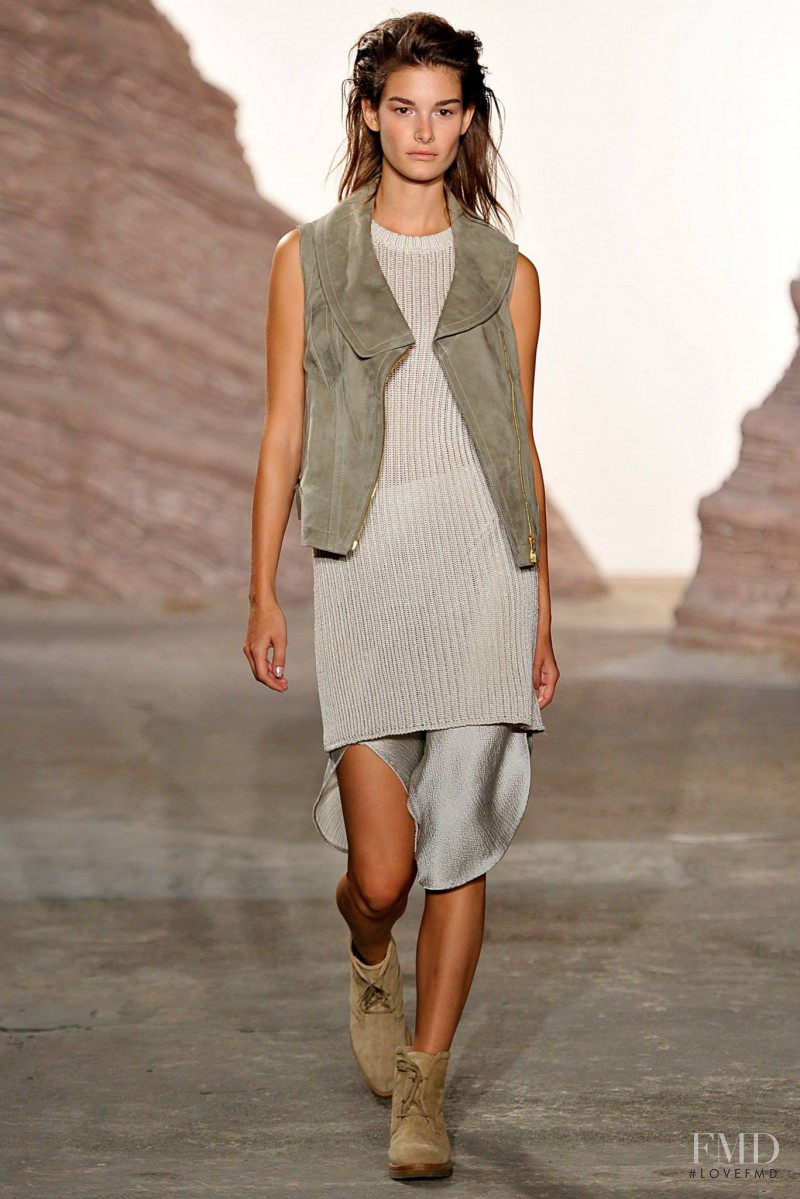 Ophélie Guillermand featured in  the Maiyet fashion show for Spring/Summer 2016