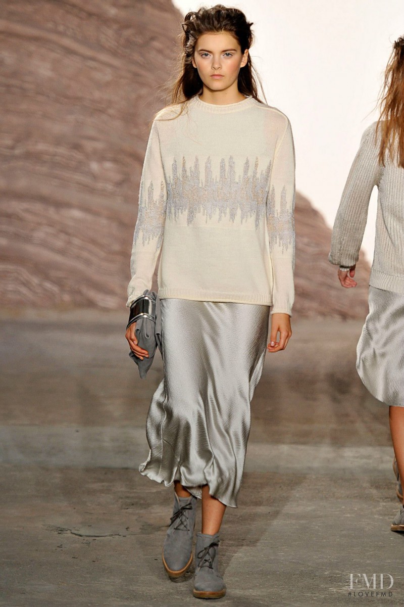 Emma Genier featured in  the Maiyet fashion show for Spring/Summer 2016