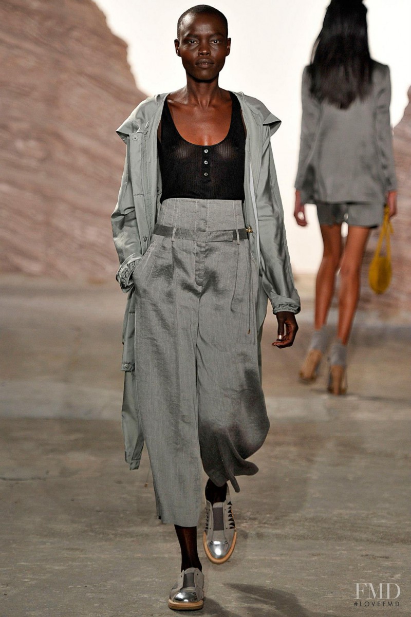 Grace Bol featured in  the Maiyet fashion show for Spring/Summer 2016