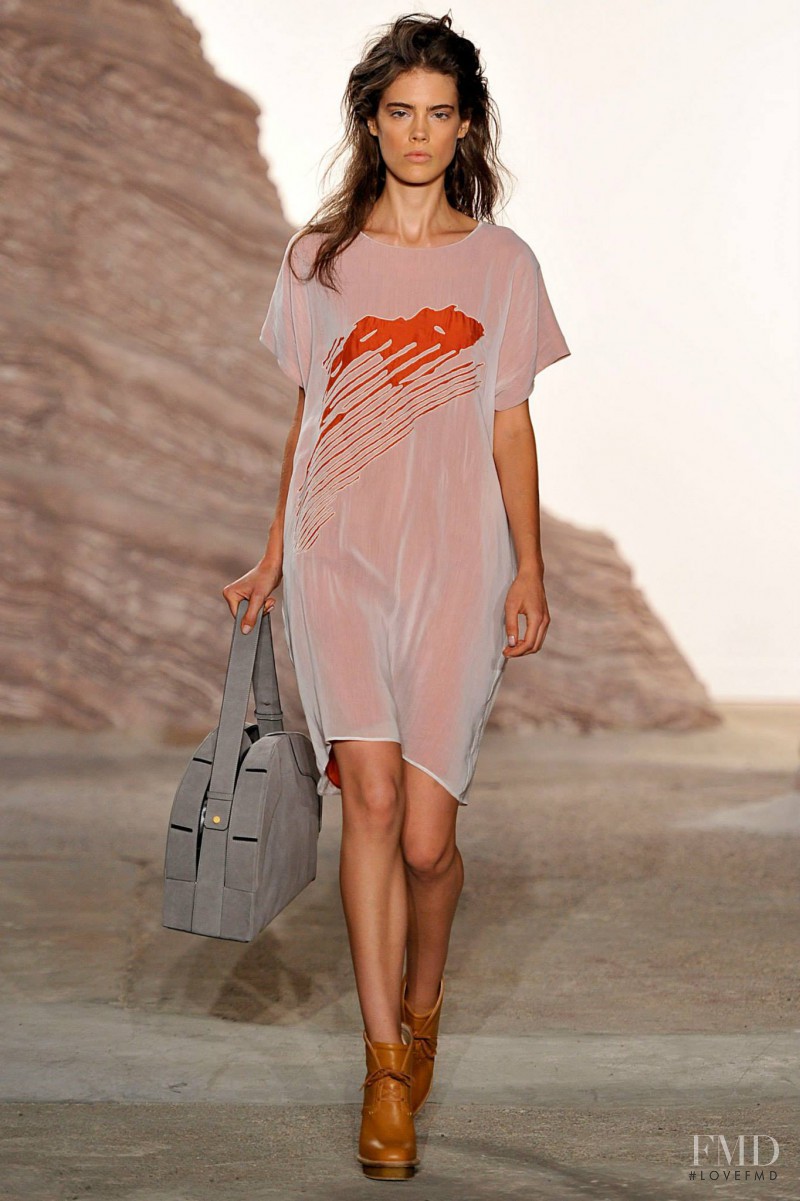 Taja Feistner featured in  the Maiyet fashion show for Spring/Summer 2016