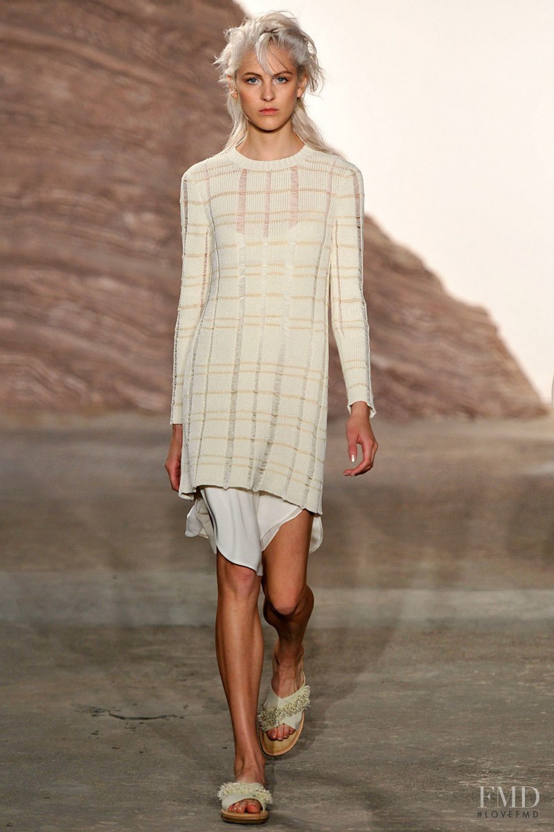 Lida Fox featured in  the Maiyet fashion show for Spring/Summer 2016