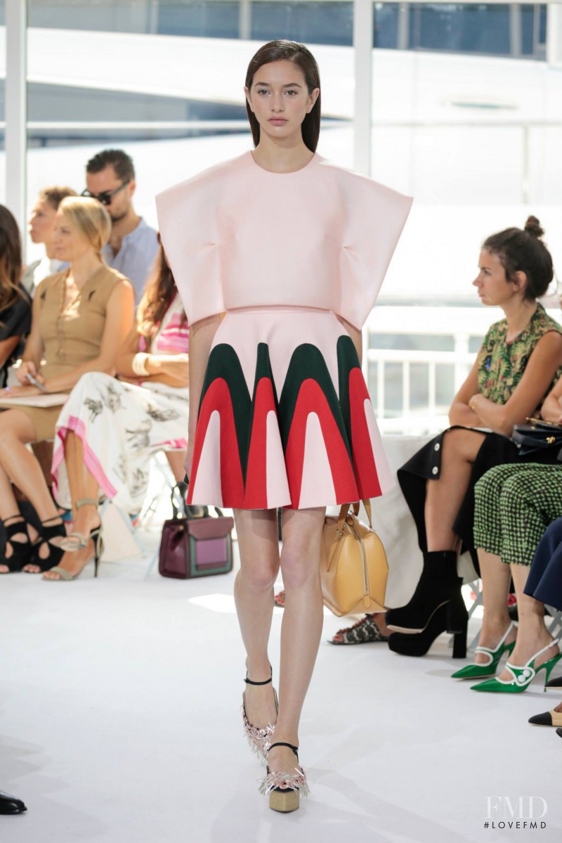 Delpozo fashion show for Spring/Summer 2016