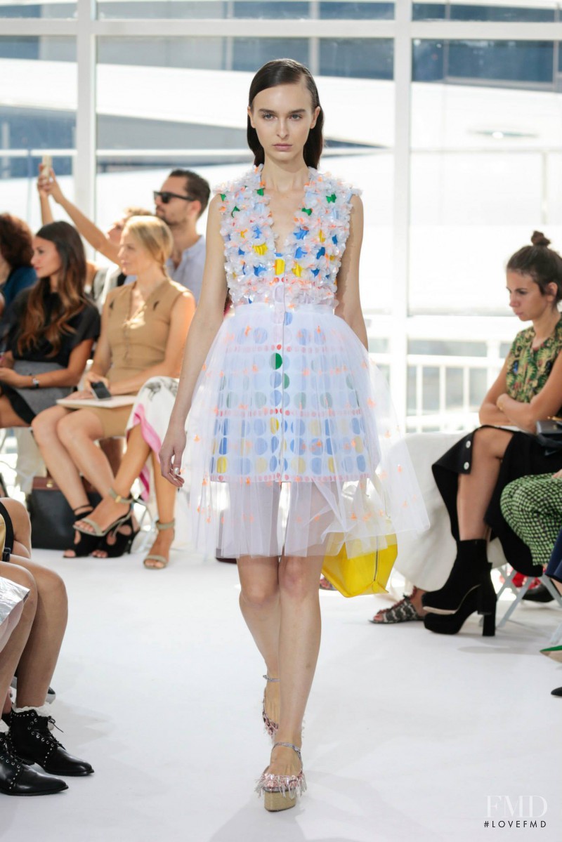 Delpozo fashion show for Spring/Summer 2016