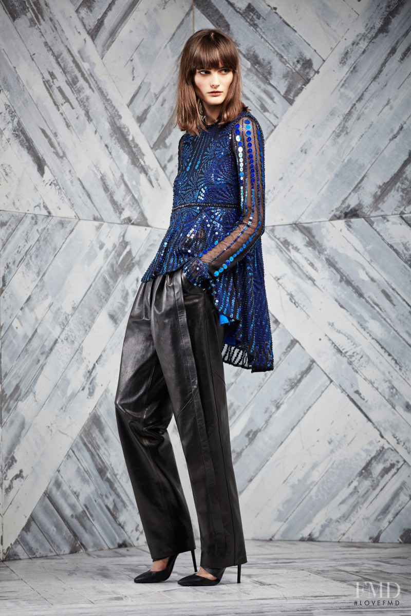 Ksenia Nazarenko featured in  the Just Cavalli fashion show for Pre-Fall 2014