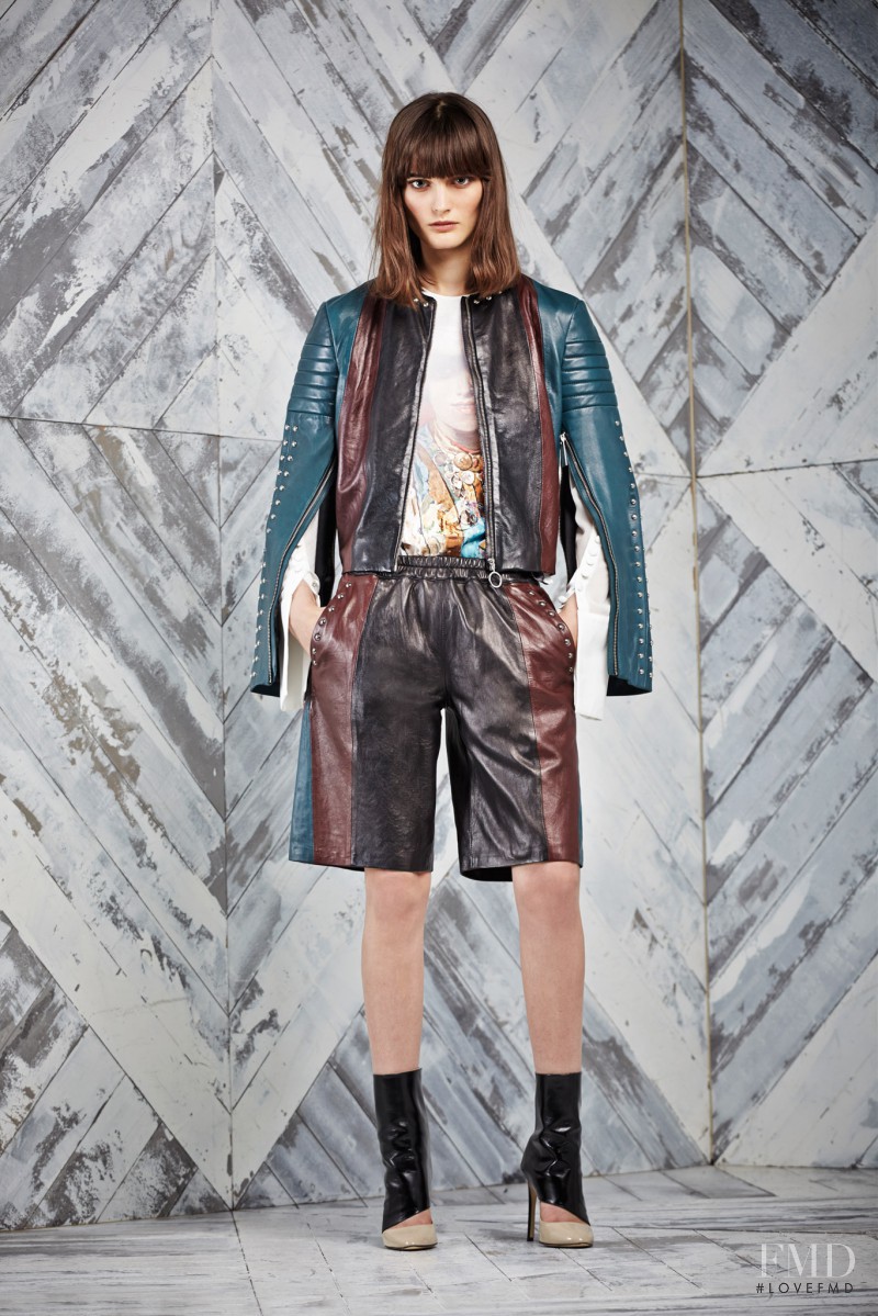 Ksenia Nazarenko featured in  the Just Cavalli fashion show for Pre-Fall 2014