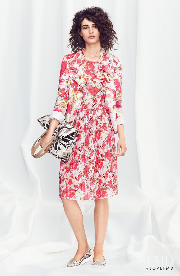 Ksenia Nazarenko featured in  the Escada Sport lookbook for Spring/Summer 2014