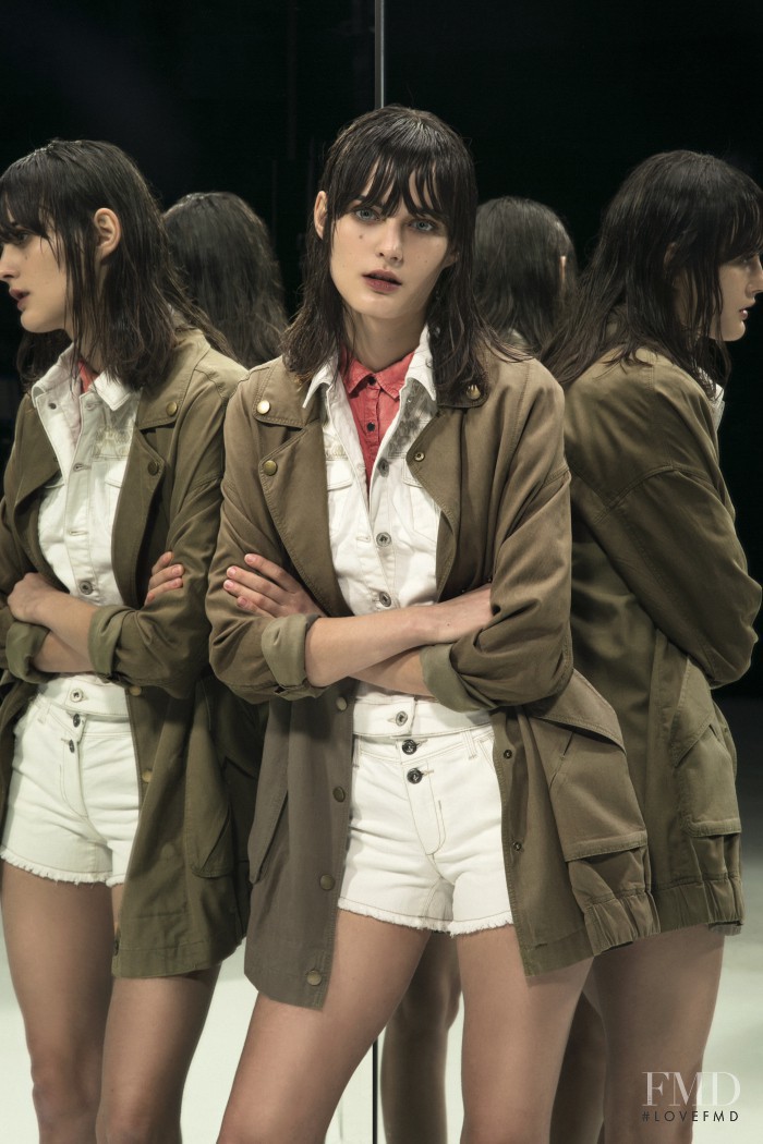 Ksenia Nazarenko featured in  the C&A Clockhouse advertisement for Spring/Summer 2014