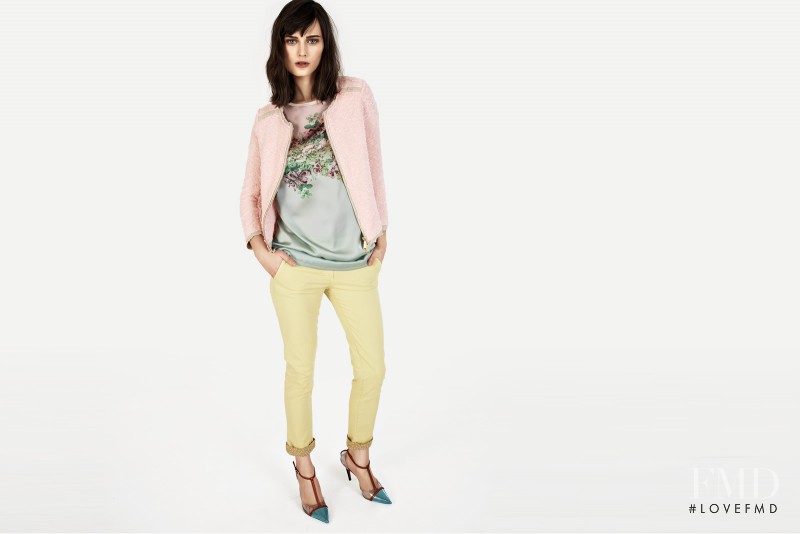 Ksenia Nazarenko featured in  the Massimo Rebecchi advertisement for Spring/Summer 2014
