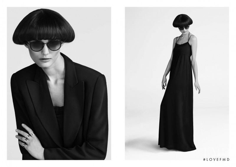 Ksenia Nazarenko featured in  the Paolo Pecora advertisement for Spring/Summer 2013