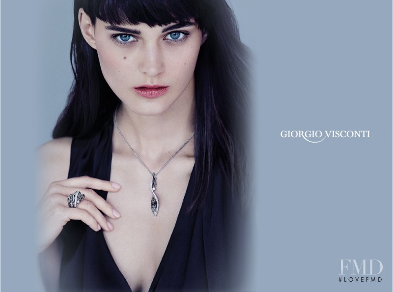 Ksenia Nazarenko featured in  the Giorgio Visconti advertisement for Autumn/Winter 2013