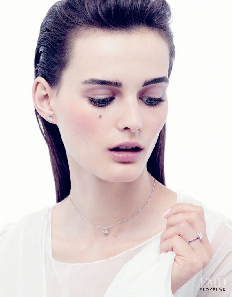 Ksenia Nazarenko featured in  the Giorgio Visconti advertisement for Autumn/Winter 2013