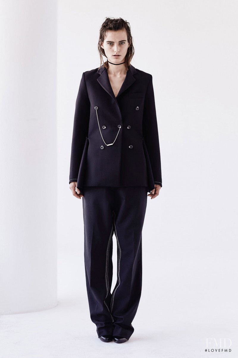 Ksenia Nazarenko featured in  the Ellery lookbook for Resort 2016