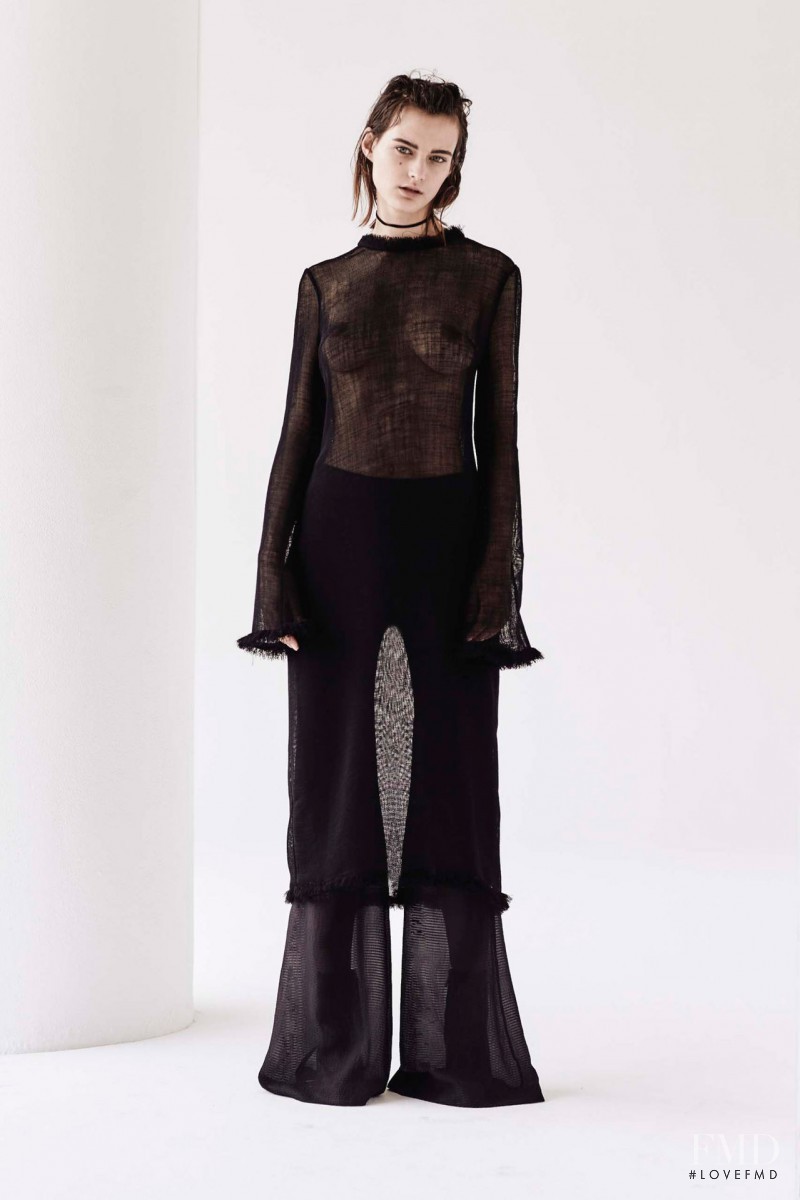 Ksenia Nazarenko featured in  the Ellery lookbook for Resort 2016