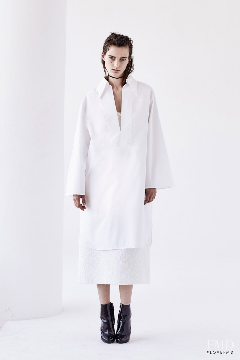 Ksenia Nazarenko featured in  the Ellery lookbook for Resort 2016