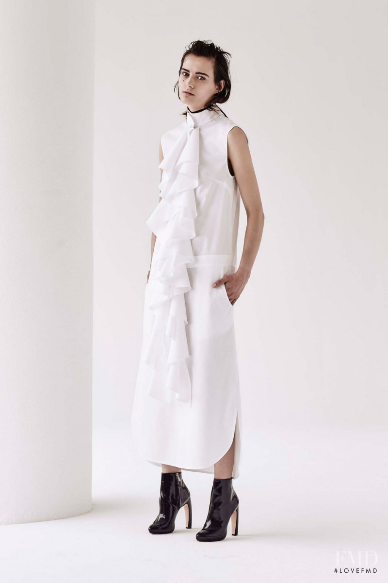 Ksenia Nazarenko featured in  the Ellery lookbook for Resort 2016