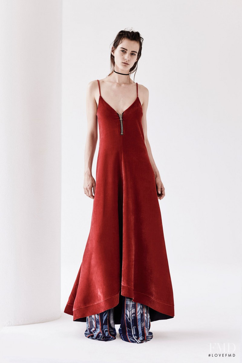 Ksenia Nazarenko featured in  the Ellery lookbook for Resort 2016