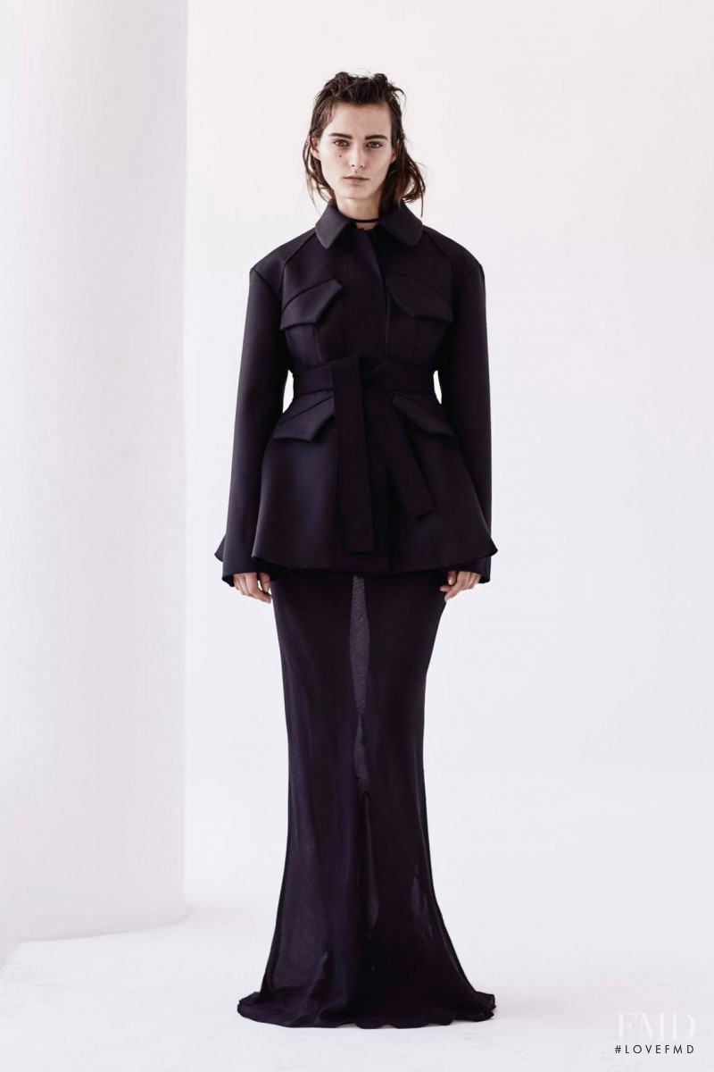 Ksenia Nazarenko featured in  the Ellery lookbook for Resort 2016