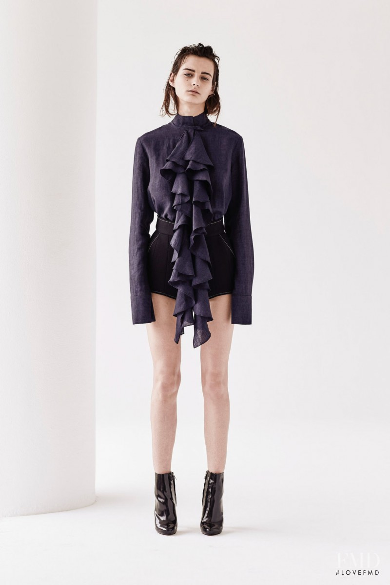 Ksenia Nazarenko featured in  the Ellery lookbook for Resort 2016