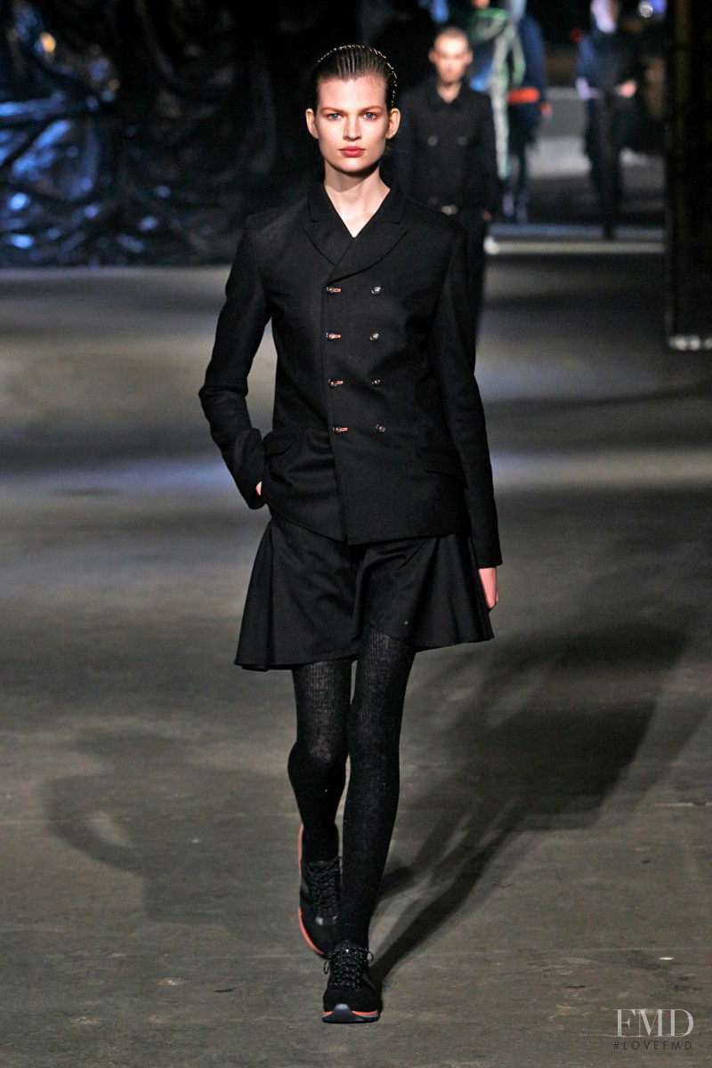 Bette Franke featured in  the Y-3 fashion show for Autumn/Winter 2013