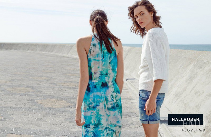 Hallhuber advertisement for Spring/Summer 2015