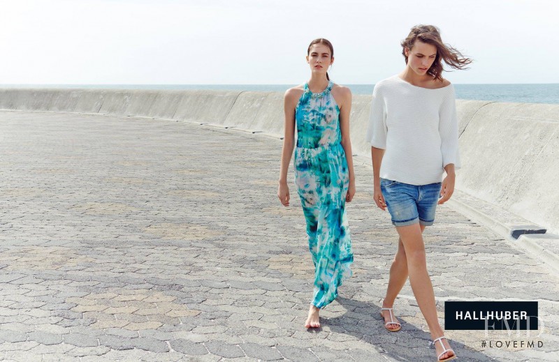 Hallhuber advertisement for Spring/Summer 2015