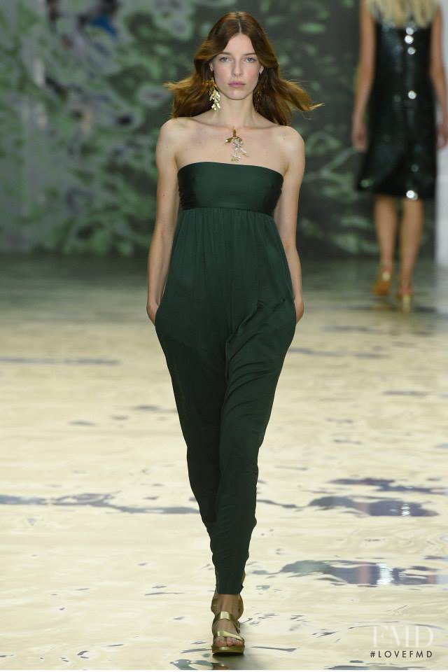 Anna-Maria Nemetz featured in  the Jasper Conran fashion show for Spring/Summer 2016