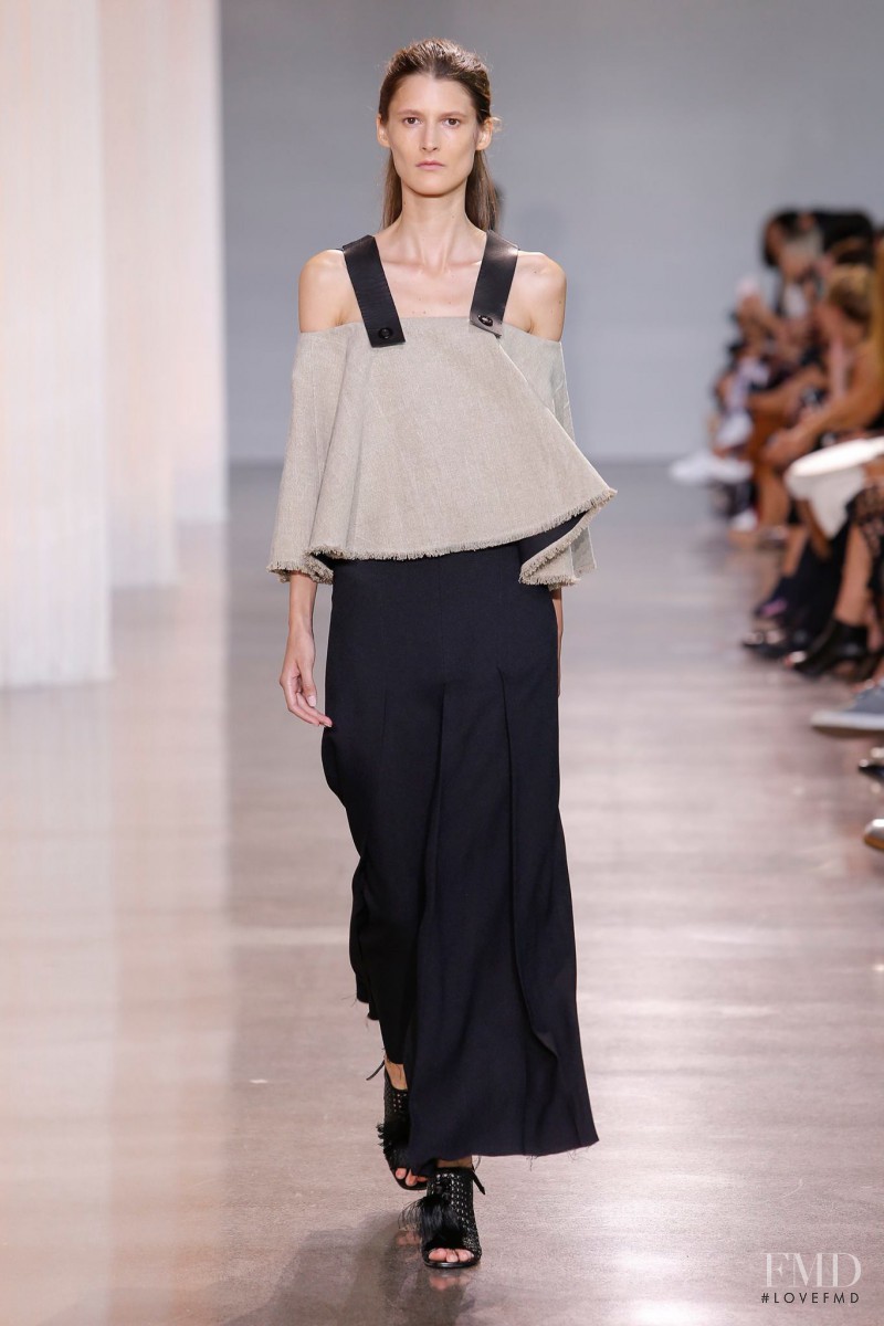 Marie Piovesan featured in  the EDUN fashion show for Spring/Summer 2016