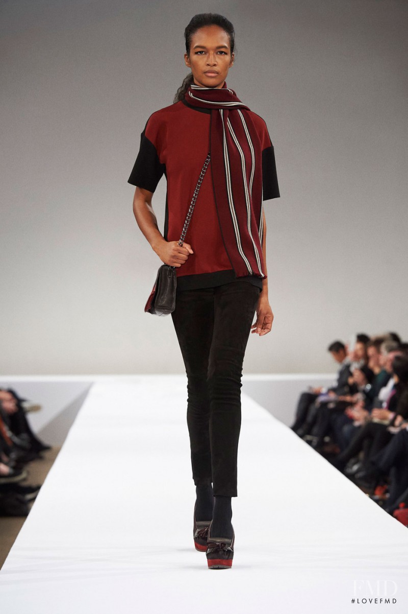 Marieme Hoang-Gia featured in  the Longchamp fashion show for Autumn/Winter 2015