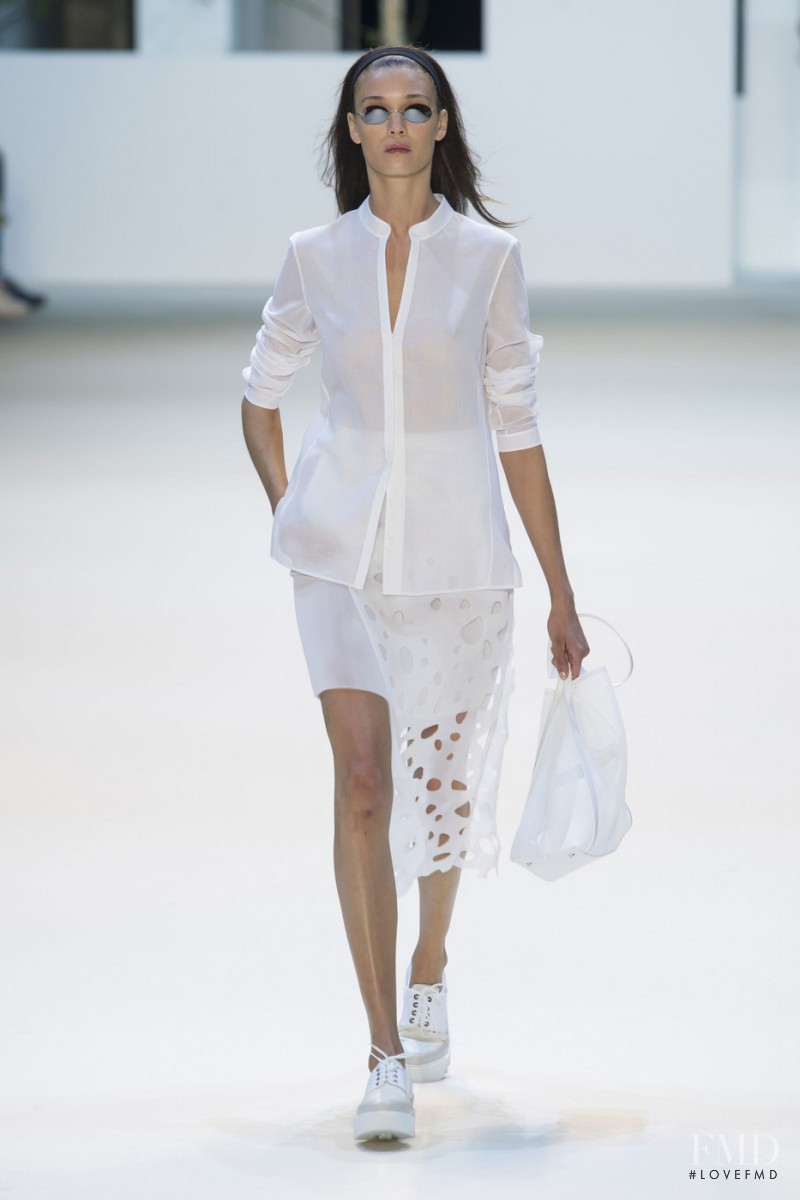 Akris fashion show for Spring/Summer 2016