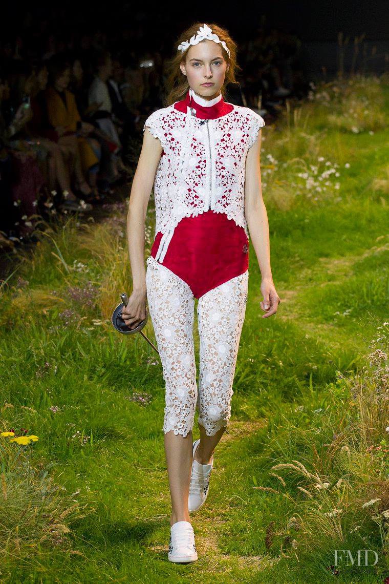 Moncler Gamme Rouge fashion show for Spring/Summer 2016