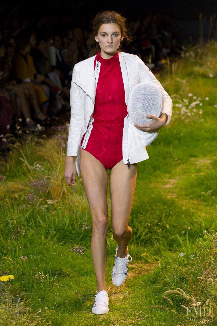 Moncler Gamme Rouge fashion show for Spring/Summer 2016