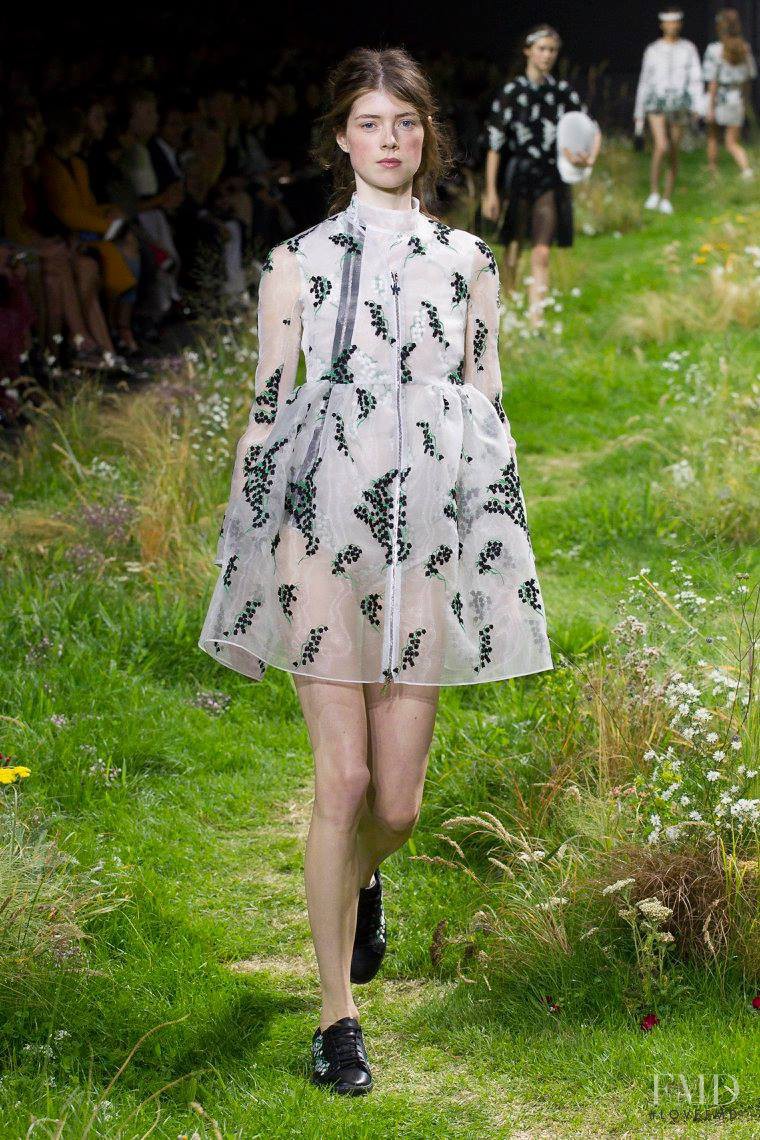 Moncler Gamme Rouge fashion show for Spring/Summer 2016