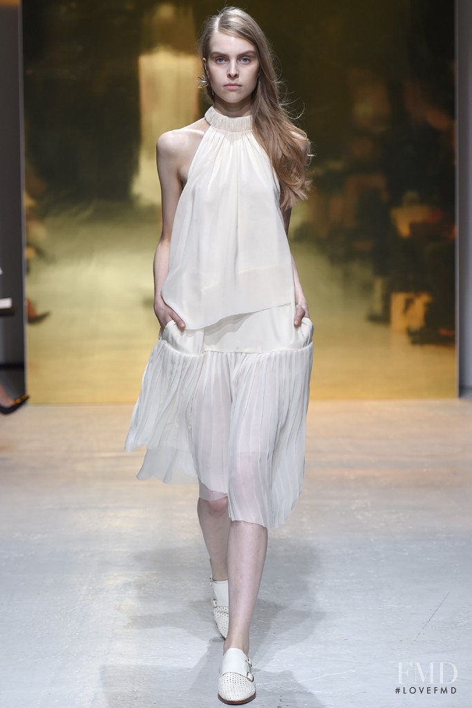 Kati Fiskaali featured in  the Kaviar Gauche fashion show for Spring/Summer 2015