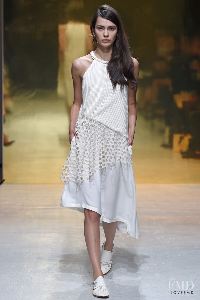 Dakota Dawn featured in  the Kaviar Gauche fashion show for Spring/Summer 2015
